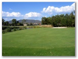 Longyard Golf Course - Tamworth: Green on Hole 4