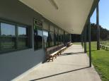 Tarwin Lower Recreation Reserve - Tarwin Lower: Football Club verandah where you can have a drink and something to eat