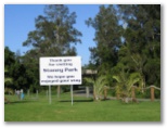 Stoney Park Water Sports & Recreation - Telegraph Point: Stoney Park Caravan Park welcome sign