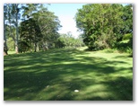 Teven Golf Course - Teven: Fairway view on Hole 4.