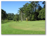 Teven Golf Course - Teven: Green on Hole 8.