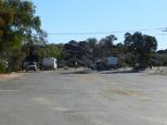The Granites Caravan Park - Tibooburra: The entrance and some powered sites