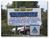 Tin Can Bay Tourist Park - Tin Can Bay: Tin Can Bay Tourist Park welcome sign