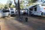 Campaspe River Rest Area - Pentland: Settled in for night