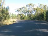 Tomingley North Rest Area - Tomingley: Sealed road in the rest area. 