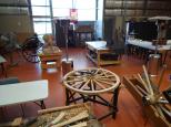 BIG4 Toowoomba Garden City Holiday Park - Toowoomba: Workshop where cariages are made at the Cob & co  museum.