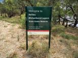 Baillieu Richardson Lagoon State Game Reserve - Torrumbarry: Welcome sign