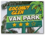 Bohle Coconut Glen Van Park - Townsville: Coconut Glen Van Park welcome sign