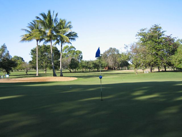 Townsville Golf Course - Townsville: Green on Hole 17