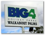 BIG4 Walkabout Palms Holiday Park - Townsville: Walkabout Palms Holiday Park welcome sign