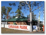 Tandara Caravan & Tourist Park - Trangie: Tandara Caravan Park welcome sign