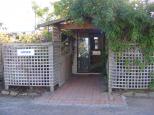 Triabunna Cabin and Caravan Park - Triabunna: Office - need to walk into the park to get to it