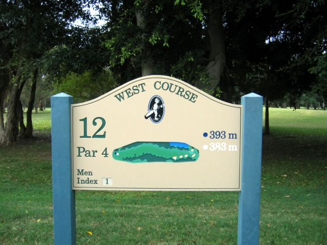 Coolangatta Tweed Heads Golf Course - Tweed Heads: Coolangatta Tweed Heads Golf Club West Course Hole 12: Par 4, 393 metres