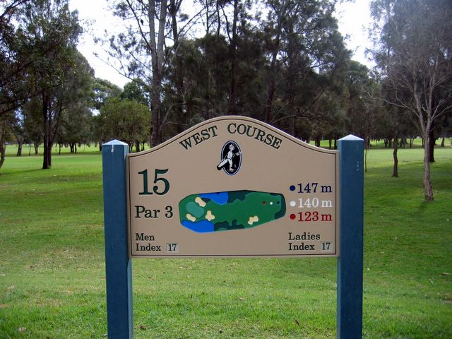 Coolangatta Tweed Heads Golf Course - Tweed Heads: Coolangatta Tweed Heads Golf Club West Course Hole 15: Par 3, 147 metres