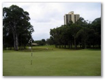Coolangatta Tweed Heads Golf Course - Tweed Heads: Green on Hole 6 looking back along fairway