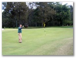 Coolangatta Tweed Heads Golf Course - Tweed Heads: Steve makes it to the 15th Green with one shot