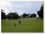 Coolangatta Tweed Heads Golf Course - Tweed Heads: Approach to the Green on Hole 18