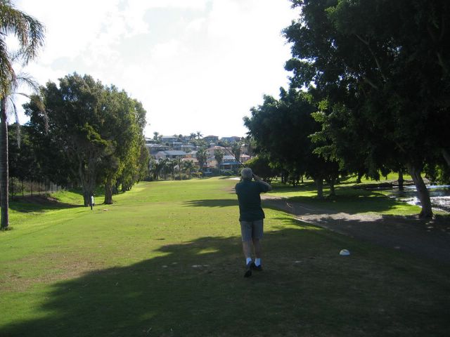 Twin Towns Golf Course - Banora Point: Fairway view Hole 3