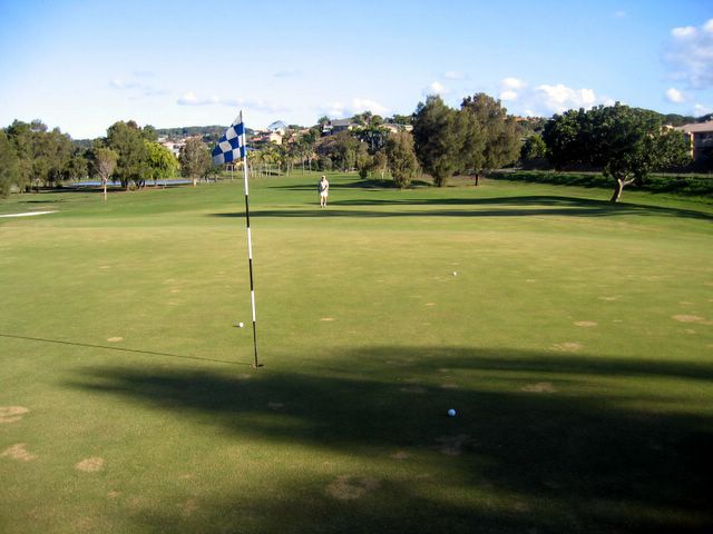 Twin Towns Golf Course - Banora Point: Green on Hole 5