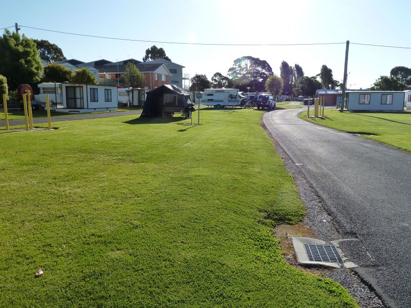 BIG4 Ulverstone Holiday Park - Ulverstone: Powered sites for caravans. Good sealed roads throughout the park.