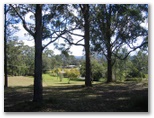 Brigalow Park - Urunga: Overview of the park from Pacific Highway