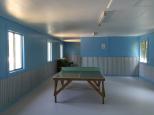 Venus Bay Caravan Park - Venus Bay: Interior of Recreation Hall showing table tennis table