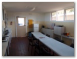 Victor Harbor Beachfront Holiday Park - Russell Barter 2009 - Victor Harbor: Interior of camp kitchen