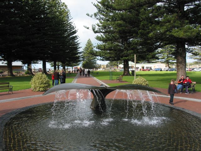 Victor Harbor Holiday & Cabin Park - Victor Harbor: Whale tail in local park