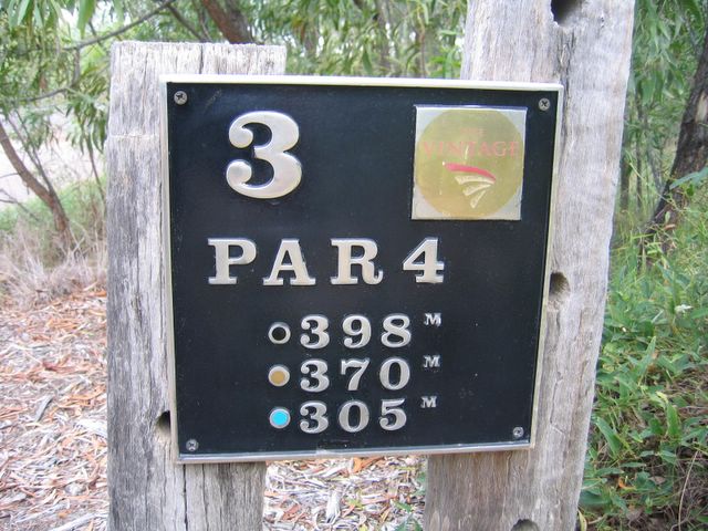 The Vintage Golf Course - Rothbury: Hole 3 - Par 4, 398 meters