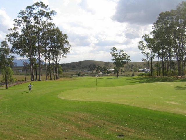 The Vintage Golf Course - Rothbury: Green on Hole 9