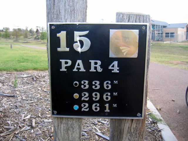 The Vintage Golf Course - Rothbury: Hole 15 - Par 4, 336 meters
