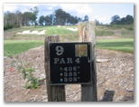 The Vintage Golf Course - Rothbury: Hole 9 - Par 4, 406 meters