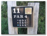 The Vintage Golf Course - Rothbury: Hole 11 - Par 4, 401 meters