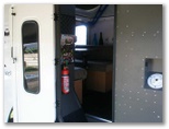 Vista RV Crossover - Bayswater: Vista RV Crossover - a sophisticated and rugged caravan: Entry to the Crossover