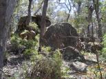 Cascades Camping Ground - Wadbilliga National Park: rock formations along the walking track to Tuross falls,an easy 2hr round trip.