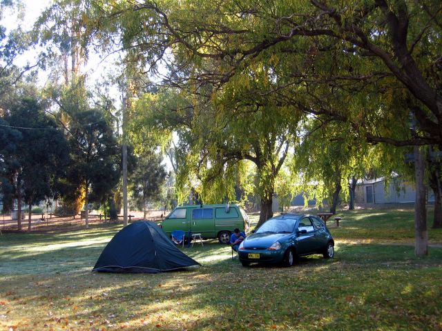 Wagga Wagga Beach Caravan Park - Wagga Wagga: Area for tents and camping