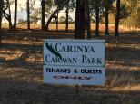 Carinya Cabins and Caravan Park - Wagga Wagga: Welcome sign
