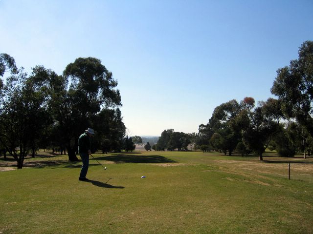 Wagga Wagga RSL Golf Course - Wagga Wagga: Fairway view Hole 7