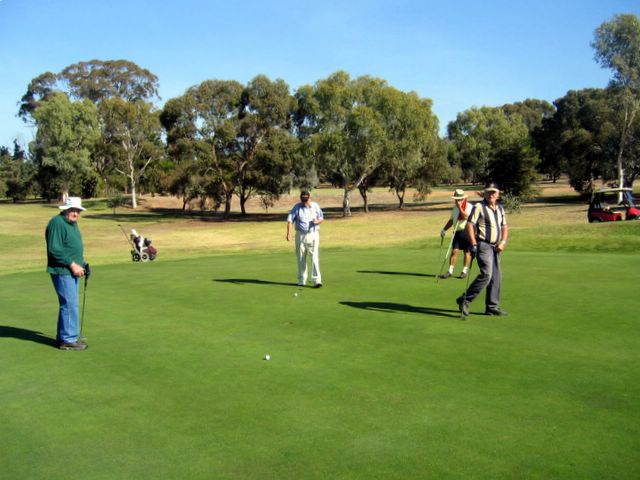 Wagga Wagga RSL Golf Course - Wagga Wagga: Green on Hole 7
