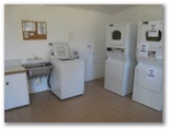 Rest Point Holiday Village - Walpole: Interior of laundry