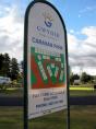 Warialda Council Caravan Park - Warialda: Welcome sign