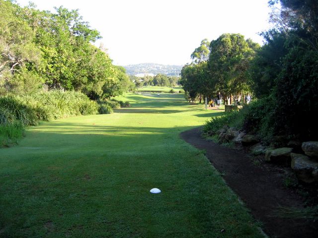 Warringah Golf Course - North Manly Sydney: Fairway view Hole 11