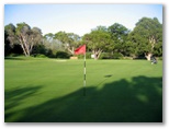 Warringah Golf Course - North Manly Sydney: Green on Hole 10