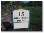 Warringah Golf Course - North Manly Sydney: Hole 15 - Par 4, 446 meters