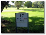 Warringah Golf Course - North Manly Sydney: Hole 17 - Par 3, 151 meters