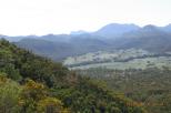 Camp Wambelong - Warrumbungle National Park: view from top of Belougery split rock