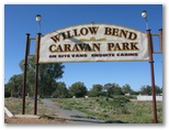 Willow Bend Caravan Park - Wentworth: Willow Bend Caravan Park welcome sign