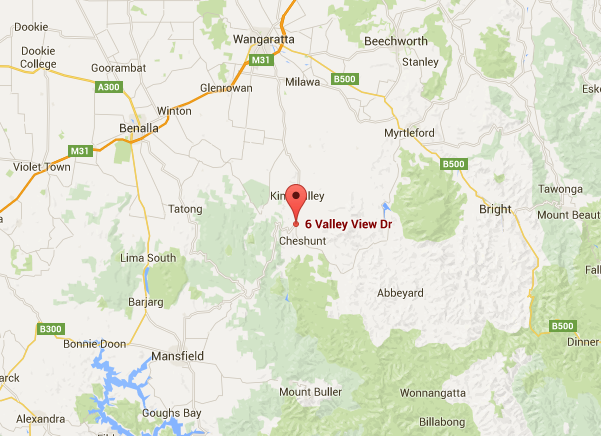 Valley View Caravan Park - Whitfield: Location of Valley View Caravan Park