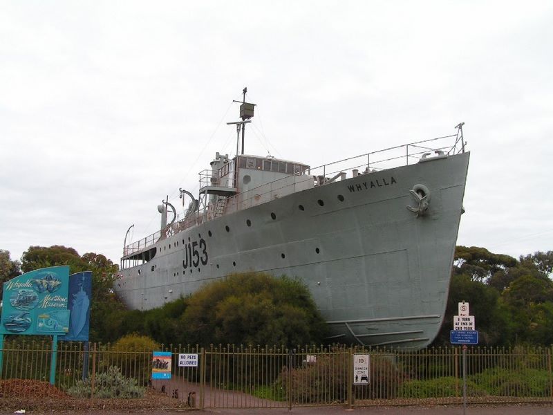 Whyalla South Australia - Whyalla: HMAS Whyalla at Whyalla South Australia