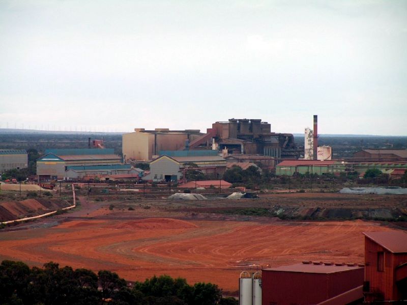 Whyalla South Australia - Whyalla: Whyalla Steel Works at Whyalla South Australia